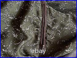Vintage German Leather Jacket Vest Rare Old Style Size M