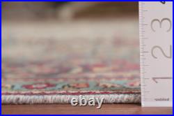 Vintage Handmade Floral Area Rug 9x11 Ft Medallion Wool Rug Traditional Style