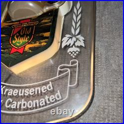 Vintage Heileman's OLD STYLE Beer BUBBLER MOTION Bar Light Sign (unsure bubbler) Vintage Heileman's OLD STYLE Beer BUBBLER MOTION Bar Light Sign (unsure bubbler)
