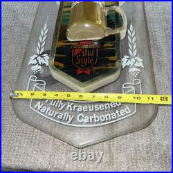 Vintage Heileman's OLD STYLE Beer BUBBLER MOTION Bar Light Sign (unsure bubbler) Vintage Heileman's OLD STYLE Beer BUBBLER MOTION Bar Light Sign (unsure bubbler)