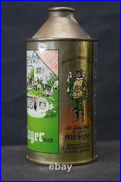 Vintage Heileman's OLD STYLE LAGER BEER High Profile Cone Top Can LA CROSSE WI