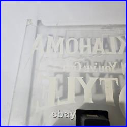 Vintage Heileman's Old Style Beer Light Sign 18 Oklahoma You've Got Style Bar