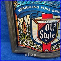 Vintage Heileman's Old Style Beer Light Up Sign