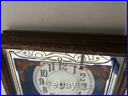 Vintage Heileman's Old Style Beer Lighted Clock Mirror Vintage Heileman's Old Style Beer Lighted Clock Mirror