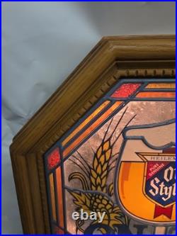 Vintage Heileman's Old Style Beer Lighted ON TAP Bar Sign from 1980 Vintage Heileman's Old Style Beer Lighted ON TAP Bar Sign from 1980