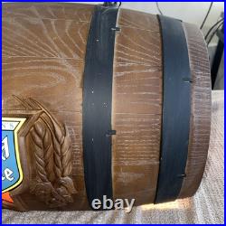 Vintage Heileman's Old Style Beer Pure Genuine Hanging Barrel Light