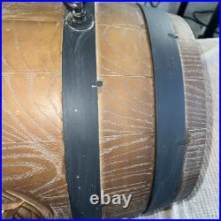 Vintage Heileman's Old Style Beer Pure Genuine Hanging Barrel Light