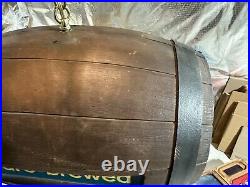 Vintage Heileman's Old Style Beer Rotating Barrel Bar Motion Light Sign WithVideo Vintage Heileman's Old Style Beer Rotating Barrel Bar Motion Light Sign WithVideo