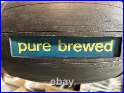 Vintage Heileman's Old Style Beer Rotating Barrel Bar Motion Light Sign WithVideo Vintage Heileman's Old Style Beer Rotating Barrel Bar Motion Light Sign WithVideo