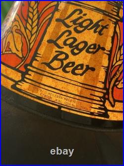 Vintage Heileman's Old Style Beer Rotating Hanging Motion Bar Light Sign WORKS