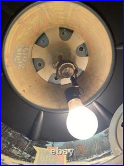 Vintage Heileman's Old Style Beer Rotating Hanging Motion Bar Light Sign WORKS