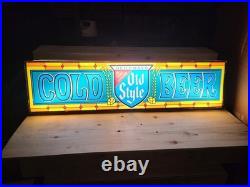 Vintage Heileman's Old Style Beer Sign