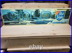 Vintage Heileman's Old Style Beer Sign