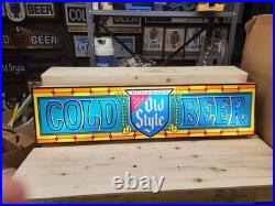 Vintage Heileman's Old Style Beer Sign