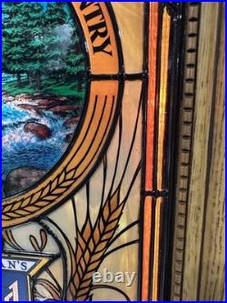 Vintage Heileman's Old Style Beer Waterfall River Motion Bar Light Sign