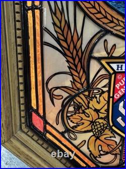 Vintage Heileman's Old Style Beer Waterfall River Motion Bar Light Sign