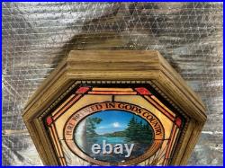 Vintage Heileman's Old Style Beer Waterfall River Motion Bar Light Sign