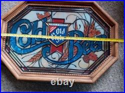 Vintage Heileman's Old Style Cold Beer Lighted Bar Sign