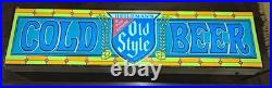 Vintage Heileman's Old Style Cold Beer Lighted Sign