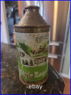 Vintage Heileman's Old Style Lager Beer Cone Top Can La Crosse Wisconsin