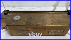 Vintage Heileman's Old Style Lager Grenadier Pebble Etched Lighted Back Bar Sign