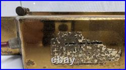 Vintage Heileman's Old Style Lager Grenadier Pebble Etched Lighted Back Bar Sign