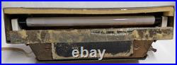 Vintage Heileman's Old Style Lager Grenadier Pebble Etched Lighted Back Bar Sign