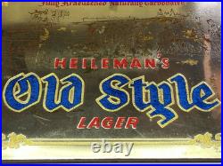 Vintage Heileman's Old Style Lager TOC Sign