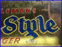 Vintage Heileman's Old Style Lager TOC Sign