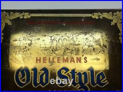 Vintage Heileman's Old Style Lager TOC Sign