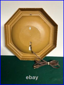 Vintage Heileman's Old Style Lighted Bar Sign Stained Glass Look