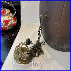 Vintage Heileman's Old Style Lighted Barrel Beer Sign. Works