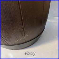 Vintage Heileman's Old Style Lighted Barrel Beer Sign. Works