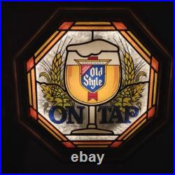 Vintage Heileman's Old Style On TAP Lighted Bar Sign