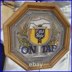Vintage Heileman's Old Style On TAP Lighted Bar Sign