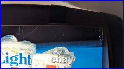 Vintage Heileman's Old Style Pick Your Style Lighted Barrel Back Bar Sign 27