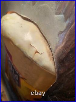 Vintage Heileman's Old Style Waterfall Lighted Beer Sign Mug Stein