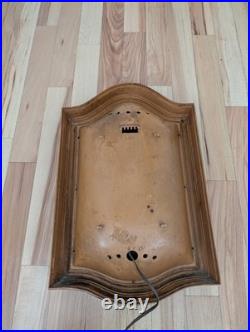 Vintage Heilemans Old Style Beer Faux Stained Glass Lighted Sign 15x24