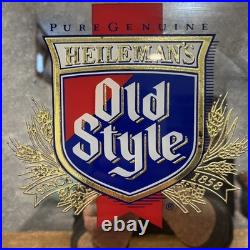 Vintage Heilmans OLD STYLE Brook Trout Mirror 1992 #1 Wildlife Series 21 x 16