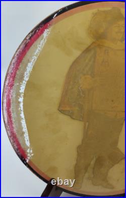 Vintage Heilmans Old Style Lager Beer 11 Reverse Glass Sign