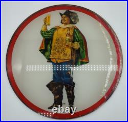 Vintage Heilmans Old Style Lager Beer 11 Reverse Painted Glass Sign