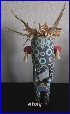 Vintage Hopi Corn Seed Poo'hum Kachina Old Style Native American Tyson Collateta Vintage Hopi Corn Seed Poo'hum Kachina Old Style Native American Tyson Collateta