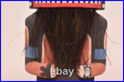 Vintage Hopi Hilili Kachina Old Style Native American Signed JFR 13.5