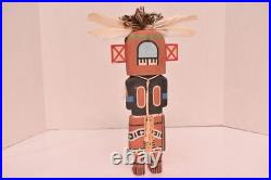 Vintage Hopi Hilili Kachina Old Style Native American Signed JFR 13.5