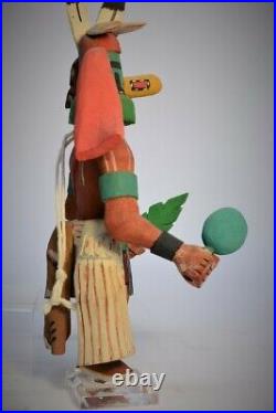 Vintage Hopi Old Style Najavo Kachina, Mösa Kachina / Katsina Doll 11