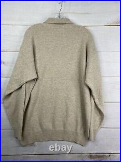 Vintage Iceberg Sweater Mens L Old Thistle Squirrel Pullover Wool Made in Italy