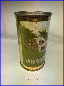 Vintage Indoor Nice Heileman Old Style Lager Beer Flat Top Can La Crosse WI
