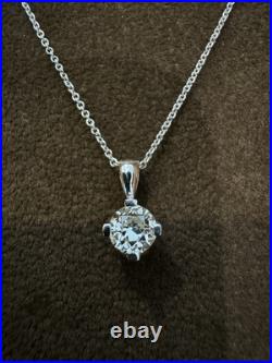 Vintage-Inspired Old European Cut Diamond Pendant 0.85 Carat Vintage-Inspired Old European Cut Diamond Pendant 0.85 Carat