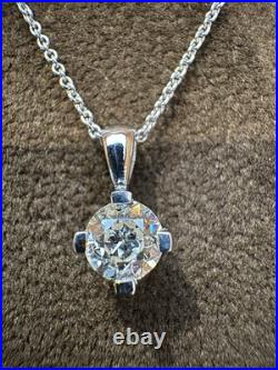 Vintage-Inspired Old European Cut Diamond Pendant 0.85 Carat Vintage-Inspired Old European Cut Diamond Pendant 0.85 Carat