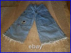 Vintage JNCO MAMMOTH Jeans 33x32 Wide Leg 40 Bottom Old School 90s RAVE STYLE